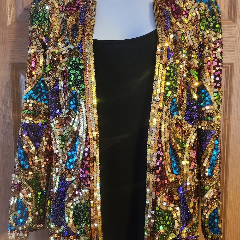 Vintage PEAK Starlink Sequined Jacket